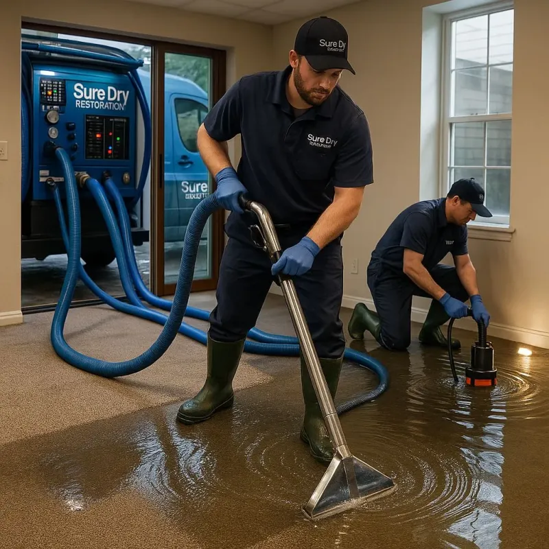 Water Extraction and Removal process in Brownwood, TX